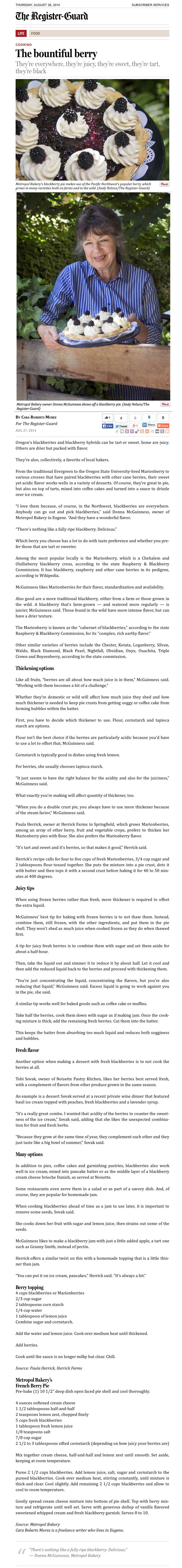 newspaper story