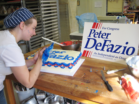 DeFazio cake
